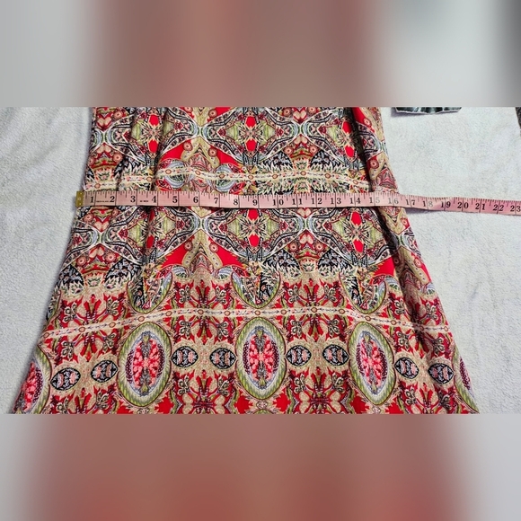 Lulus Design Major Red Print Swing Dress - Picture 8 of 10